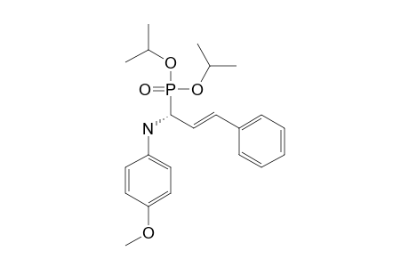 DIISOPROPYL-1-[N-(4-METHOXYPHENYL)-AMINO]-3-PHENYL-2-PROPENYLPHOSPHONATE