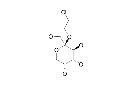 2'-Chloroethyl beta-D-fructopyranoside