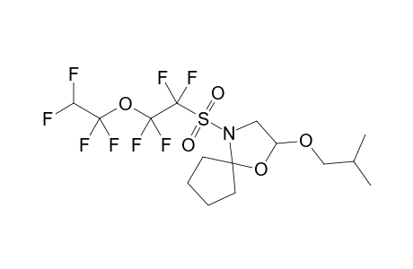 2-Isobutoxy-4-[1,1,2,2-tetrafluoro-2-(1,1,2,2-tetrafluoroethoxy)ethanesulfonyl]-1-oxa-4-azaspiro[4.4]nonane