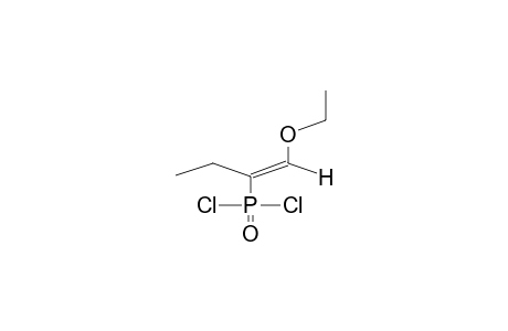 E-1-ETHYL-2-ETHOXYVINYLDICHLOROPHOSPHONATE