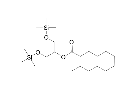 Dodecanoic acid, 2-[(trimethylsilyl)oxy]-1-[[(trimethylsilyl)oxy]methyl]ethyl ester
