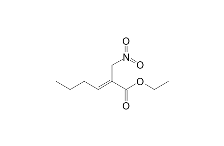 (E)-2-(nitromethyl)-2-hexenoic acid ethyl ester