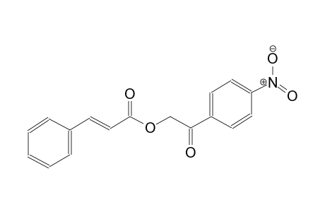 2-propenoic acid, 3-phenyl-, 2-(4-nitrophenyl)-2-oxoethyl ester, (2E)-