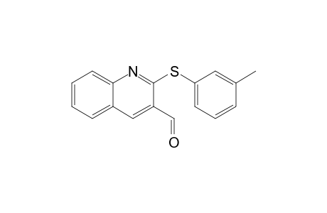 2-(m-Tolylthio)quinoline-3-carbaldehyde