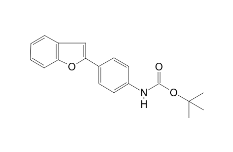 N-[4-(benzofuran-2-yl)phenyl]carbamic acid tert-butyl ester