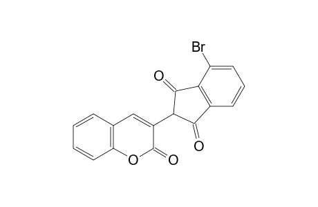 3-(4-bromo-1,3-dioxo-2-indanyl)coumarin