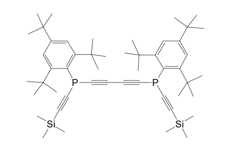 Bis{(2,4,6-tri-tert-butylphenyl)[(trimethylsilyl)ethenyl]phosphanyl}butadiyne