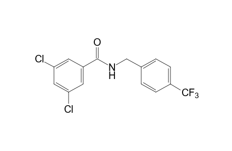 3,5-dichloro-N-[p-(trifluoromethyl)benzyl]benzamide