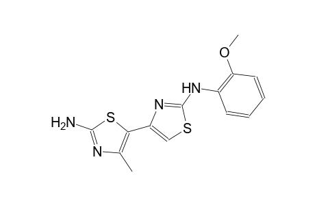N2-(2-methoxyphenyl)-4'-methyl-[4,5'-bithiazole]-2,2'-diamine