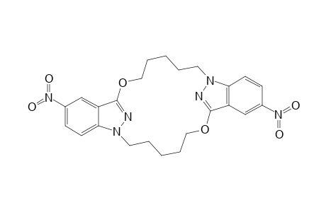 1,3':1',3-Bis(pentamethyleneoxy)bis(5-nitro-1H-indazole)