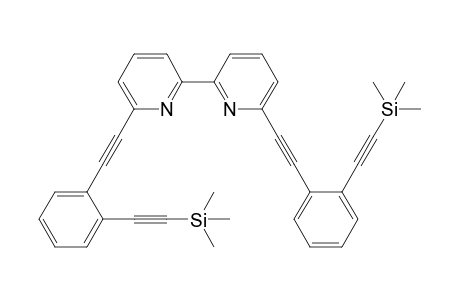 6,6'-Bis[(2-trimethylsilylethynylphenyl)ethynyl]-2,2'-bipyridine