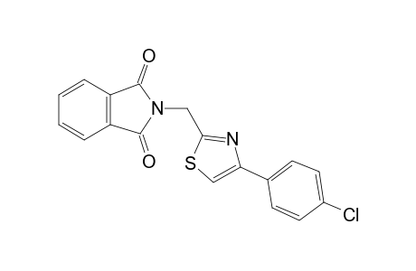 2-{[4-(4-Chlorophenyl)-1,3-thiazol-2-yl]methyl}-2,3-dihydro-1H-isoindole-1,3-dione