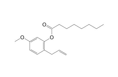 2-allyl-5-methoxyphenyl octanoate