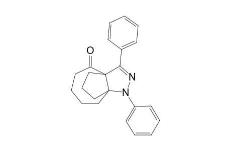 1H,4H-3a,8a-Propanocycloheptapyrazol-4-one, 5,6,7,8-tetrahydro-1,3-diphenyl-