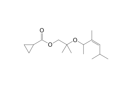 (2"E/Z)-2'-Methyl-2'-(1",2",4"-trimethylpent-2"-enyloxy)propyl cyclopropanecarboxylate