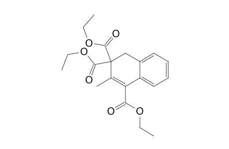 2,2,4-Tris(ethoxycarbonyl)-3-methyl-1,2-dihydronaphthalene
