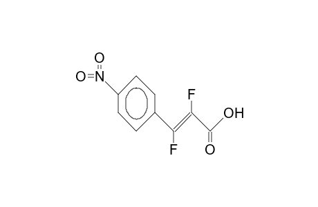 A,B-Difluoro-4-nitro-cinnamic acid