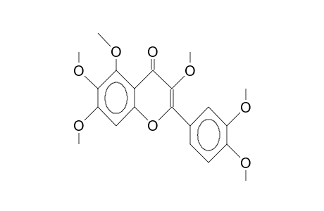 4H-1-Benzopyran-4-one, 2-(3,4-dimethoxyphenyl)-3,5,6,7-tetramethoxy-