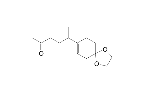 8-(1-Methyl-4-oxopentyl)-1,4-dioxaspiro[4,5]dec-7-ene