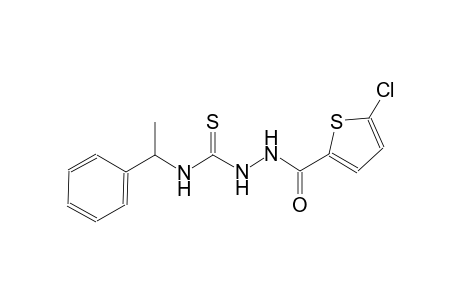 2-[(5-chloro-2-thienyl)carbonyl]-N-(1-phenylethyl)hydrazinecarbothioamide