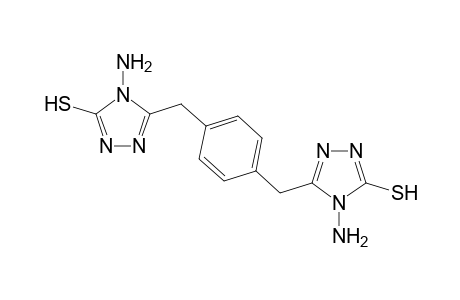 1,4-Bis(4-amino-5-mercapto-s-triazol-3-ylmethyl)benzene