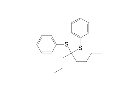 Benzene, 1,1'-[(1-propylpentylidene)bis(thio)]bis-