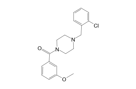 [4-(2-Chloro-benzyl)-piperazin-1-yl]-(3-methoxy-phenyl)-methanone