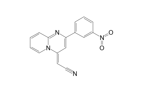 (2E)-2-[2-(3-nitrophenyl)-4-pyrido[1,2-a]pyrimidinylidene]acetonitrile