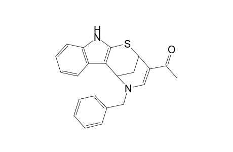 1-(5-Benzyl-2,5,6,11-tetrahydro-2,6-methano[1,5]thiazocino[2,3-b]indol-3-yl)ethanone