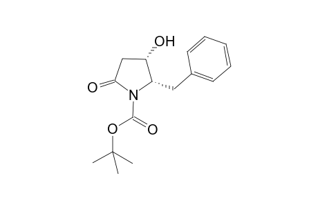 (3S,4S)-N-[(tert-butoxycarbonyl)]-4-hydroxy-5-benzyl-2-pyrrolidinone