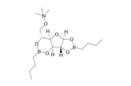 6-O-(trimethylsilyl)-alpha-D-glucofuranose 1,2:3,5-bis(butylboronate)