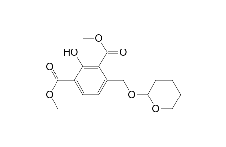 2-Hydroxy-4-(2-oxanyloxymethyl)benzene-1,3-dicarboxylic acid dimethyl ester