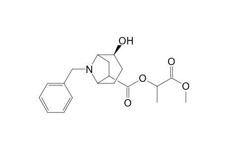 (S)-1-(Methoxycarbonyl)ethyl 8-Benzyl-2-exo-hydroxy-8-azabicyclo[3.2.1]octane-6-exo-carboxylate