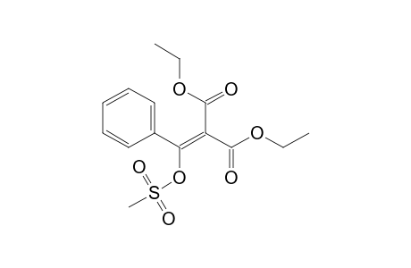 2-[methylsulfonyloxy(phenyl)methylene]malonic acid diethyl ester