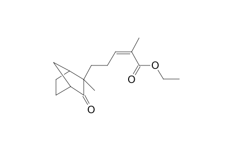 Ethyl (Z)-2-methyl-5-[(2'-methyl-3'-oxobicyclo[2.2.1]hepta-2'-yl]-2-pentenoate