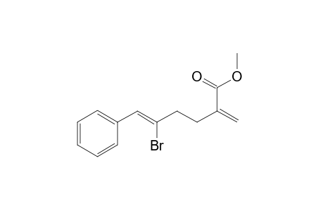 (Z)-methyl 5-bromo-2-methylene-6-phenyl-5-hexenoate