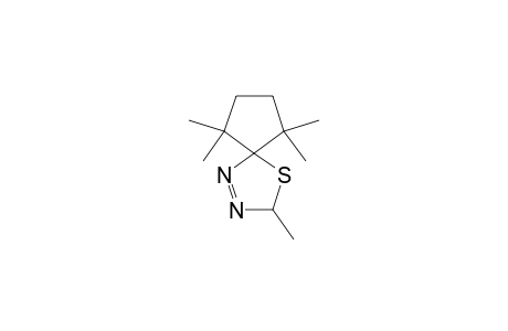 2,6,6,9,9-pentamethyl-1-thia-3,4-diazaspiro[4.4]non-3-ene