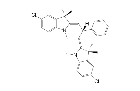 (2Z,2'E)-2,2'-(2-PHENYL-PROPANE-1,3-DIYLIDENE)-BIS-(5-CHLORO-1,3,3-TRIMETHYLINDOLINE)