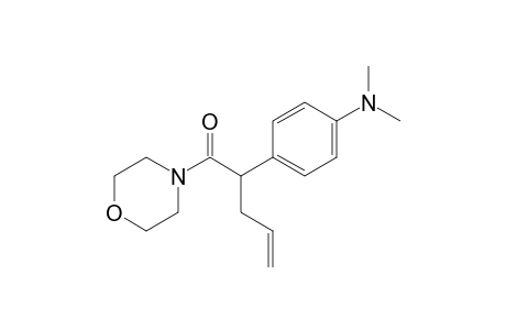 2-(4-(Dimethylamino)phenyl)-1-morpholinopent-4-en-1-one