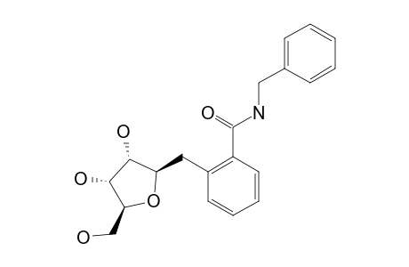 1-BETA-[2-(N-BENZYL-CARBAMOYL)-BENZYL]-1-DEOXY-D-RIBOFURANOSIDE
