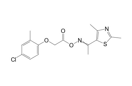 2,4-Dimethyl-5-thiazoloneketoxime-(2-methyl-4-chlorophenoxyacetic acid) ester