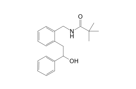 N-[2-(2-Hydroxy-2-phenyethyl)benzyl]pivalamide
