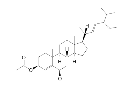 3-BETA-ACETOXY-STIGMASTA-4,22-DIENE-6-BETA-OL