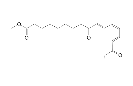 CORCHORIFATTY-ACID-C-METHYLESTER;9-HYDROXY-16-OXO-10E,12Z,14E-OCTADECATRIENOIC-ACID-METHYLESTER