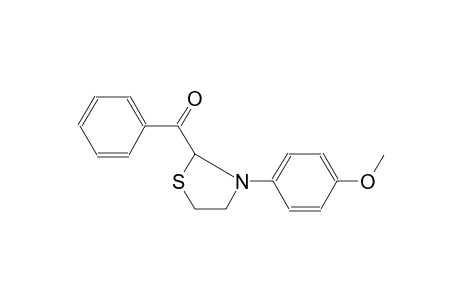 methanone, [3-(4-methoxyphenyl)-2-thiazolidinyl]phenyl-