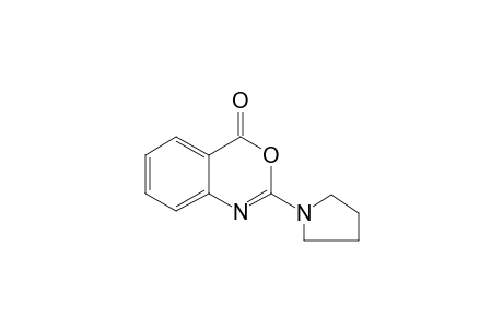 3,1-Benzoxazin-4-one, 2-(1-pyrrolidinyl)-