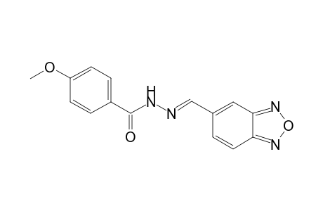 4-Methoxybenzoic acid, (benzo[1,2,5]oxadiazol-5-ylmethylene)hydrazide