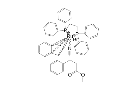 [(5-ETA-C9H7)(DPPE)RU-NCCH(PH)CH2CO2CH3]-[BR]