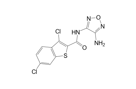 Benzo[b]thiophene-2-carboxamide, 3,6-dichloro-N-(4-aminofurazan-3-yl)-