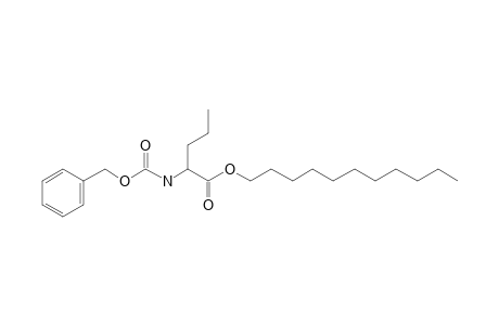 L-Norvaline, N-benzyloxycarbonyl-, undecyl ester